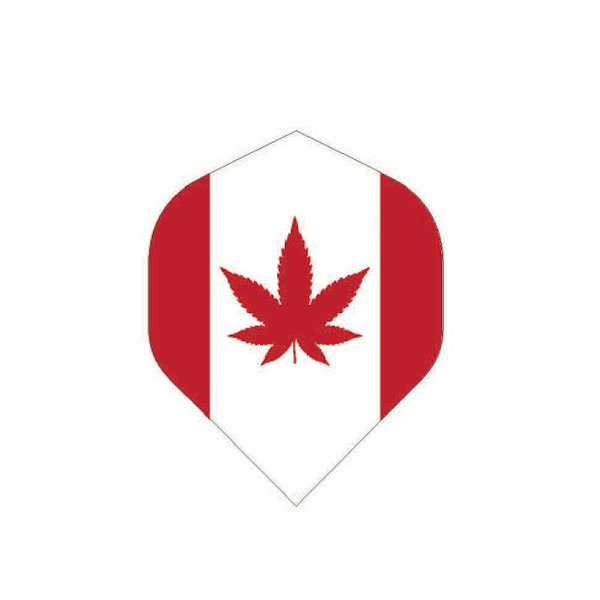 Cannabis Canadian Flag